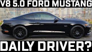 UK V8 5.0 Ford Mustang real world MPG figures! (Motorway & City)