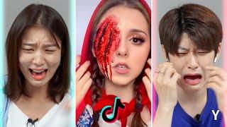 틱톡 ‘만약 디즈니 공주가 죽는다면?’ 을 처음 본 한국인 남녀의 반응 (*주의) | Y