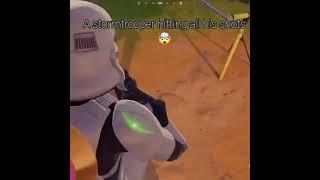 a stromtrooper not missing his shots
