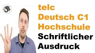 telc Deutsch C1 Hochschule - Schriftlicher Ausdruck