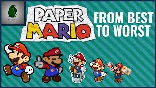Paper Mario From Best to Worst [A Personal Opinion]