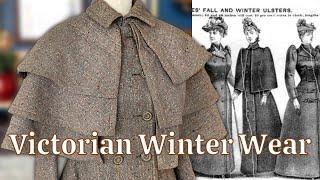 Unboxing a Victorian Women's Winter Coat || Antique Clothing Haul || Dark Academia Style
