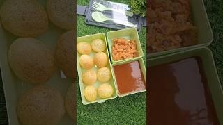 Panipuri lunch box #panipuri #shorts #lunchbox #shortsfeed #viral #youtubeshorts