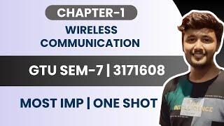 Chapter-1 in One Shot | Wireless Communication (3171608) | B.E Sem-7 | GTU