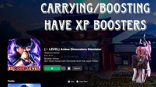 ‍️ANIME DIMENSIONS CARRYING/BOOSTING ‍️! SOLO LEVELING BEST ANIME🫣!!  !yt !discord