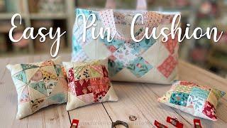 Erica's EASY QUILTY PIN CUSION // Sewing Tutorial!