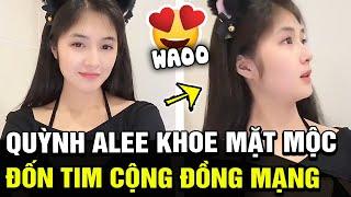 Nhận lời THÁCH THỨC, Quỳnh Alee 'SHOW MẶT MỘC' không tì vết làm anh em chỉ biết ĐỔ GỤC | TB Trends