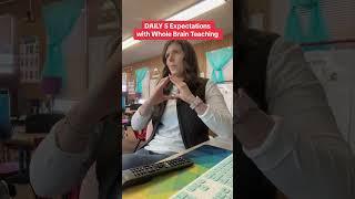 Daily 5 Expectations With Whole Brain Teaching