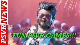 NICE PSVR NEWS!!! Fun Games Coming Soon!!!