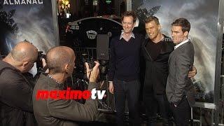 Alan Ritchson, Pete Ploszek, Jeremy Howard | Project Almanac Premiere | Arrivals