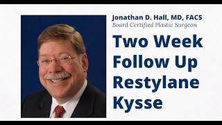 Restylane Kysse | Two Week Follow-Up