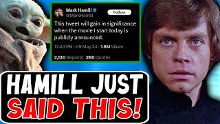 Mark Hamill JUST Tweeted | Are the Luke Skywalker Rumors TRUE?