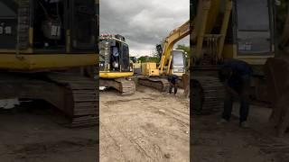 ได้เวลาแยกย้ายครับ #แมคโคร #excavator #รถแม็คโคร #machine #แม็คโคร #รถจกดิน #รถแบคโฮ #แบคโฮ #รถจก