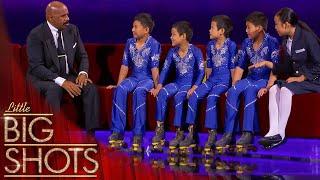 Steve Harvey Meets Shenyang Youth Troupe – A Roller Skating Spectacle!