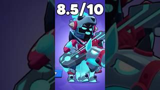 Ranking Every Legendary Skin #brawlstars #brawlstarsgame #shorts