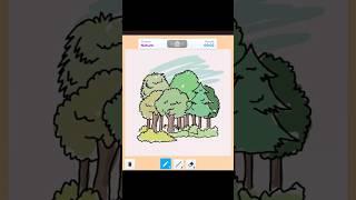 Drawing Nature in Free Draw ROBLOX ️️ #speeddrawing #art #speeddraw