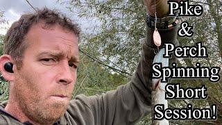 Short spinning session for Pike & Perch!