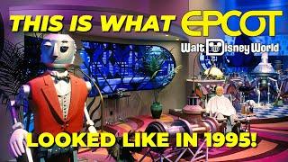 This Is What EPCOT Walt Disney World Looked Like in 1995! (VHS Upscaled to HD 60FPS)