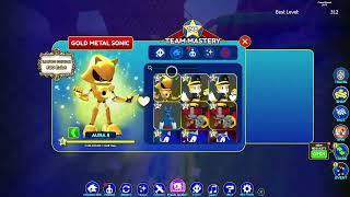 6 star gold metal sonic YESSSSSSS!!