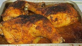 Juicy Whole Chicken Legs Cooked in the Toaster Oven-Easy Recipe