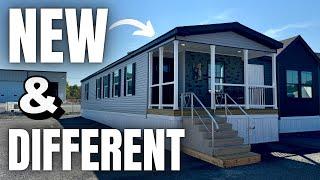 SO MANY USES for this single wide mobile home model! Cool prefab house tour!