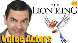 "The Lion King" Voice Actors and Characters