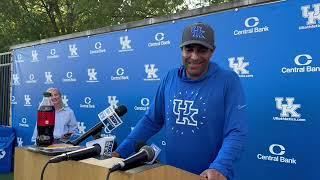 Kentucky Wildcats OC Bush Hamdan - 8/27 Practice