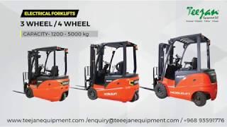 Material Handling Equipment - Forklift, Side loader, Telehandler, Scissor lifts