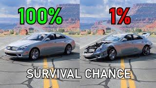 Realistic Survival Chance Crashes #13 | BeamNG.drive