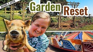 DAYS IN THE LIFE: Garden Reset, Squealing Additions, and fun at Dutch Wonderland