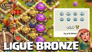 Que se passe-t-il QUAND un HDV16 Maxé va en Ligue Bronze ? Clash of Clans