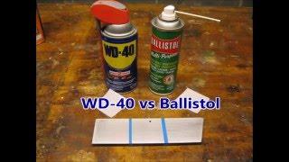 WD-40 vs Ballistol - Corrosion Inhibitor Comparison