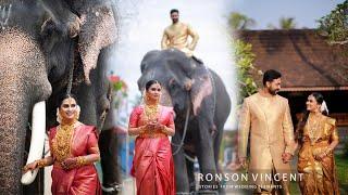 Actor Ronson Vincent Wedding  | Kerala Celebrity Wedding Highlights  | Kerala Traditional Wedding