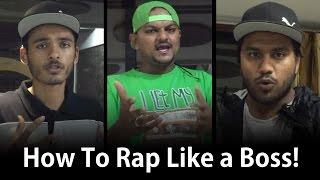 How To Rap Like A Boss | Learnin' With Jammin' - Mumbai's Finest  #JamminNow