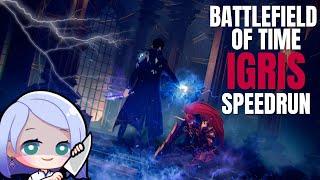 IGRIS BATTLEFIELD OF TIME SPEEDRUN | Solo Leveling: Arise