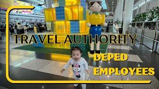 TRAVEL AUTHORITY FOR DEPED EMPLOYEES/PUBLIC SCHOOL TEACHERS