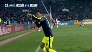 Ozil wonder goal (Titanic Edition)