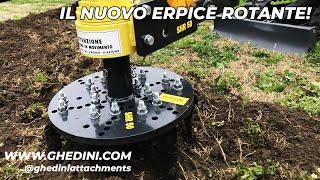 Il nuovissimo erpice rotante Ghedini Attachments!