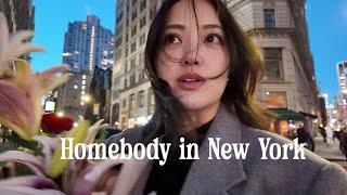 Homebody in New York | A cold but cozy holiday week in NYC, gift shopping, cooking and eating!