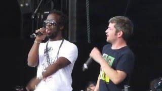 Le rappeur Youssoupha au Concert Pour l'Egalité à Paris sur TVIDF.