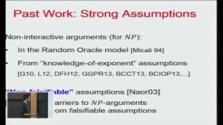 Publicly-verifiable non-interactive arguments for delegating computation - Guy Rothblum