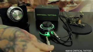 Basic Operation of Critical Tattoo Atom® Power Supply — Available at PainfulPleasures