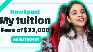 How I paid my full fees as a student in Canada | International student