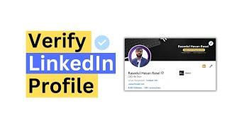 How To verify LinkedIn Profile | লিংকড-ইন প্রোফাইল ভেরিফিকেশন | Rh Tech