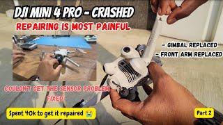 Unexpected crash on DJI MINI 4 pro | Why did it crash and how did I get it repaired  #dji #drone