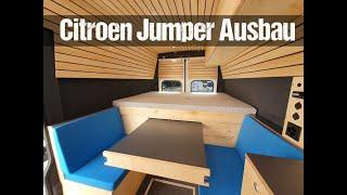 Citroen Jumper L3H3 Camperausbau // Die grosse Roomtour