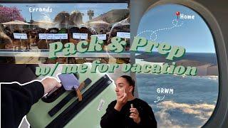 PACK & PREP W/ ME FOR VACATION ️ *back to the midwest* (running errands, clothing haul, + grwm)