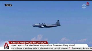 Japan scrambles jets after Chinese military plane breaches its airspace briefly