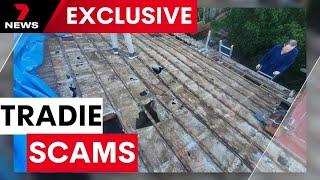 Sydney family left shattered to a gang of rogue tradie's | 7NEWS