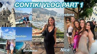 CONTIKI VLOG PART 1- EURO QUEST- Euro summer vlog 1